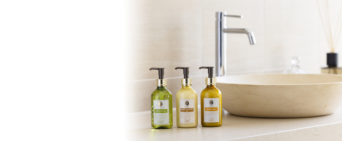 オリーブゴールド アウトバスアメニティ