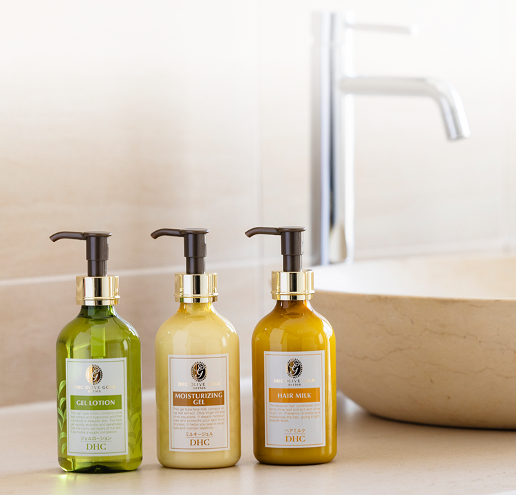 オリーブゴールド アウトバスアメニティ